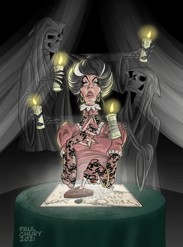Ouija Lady